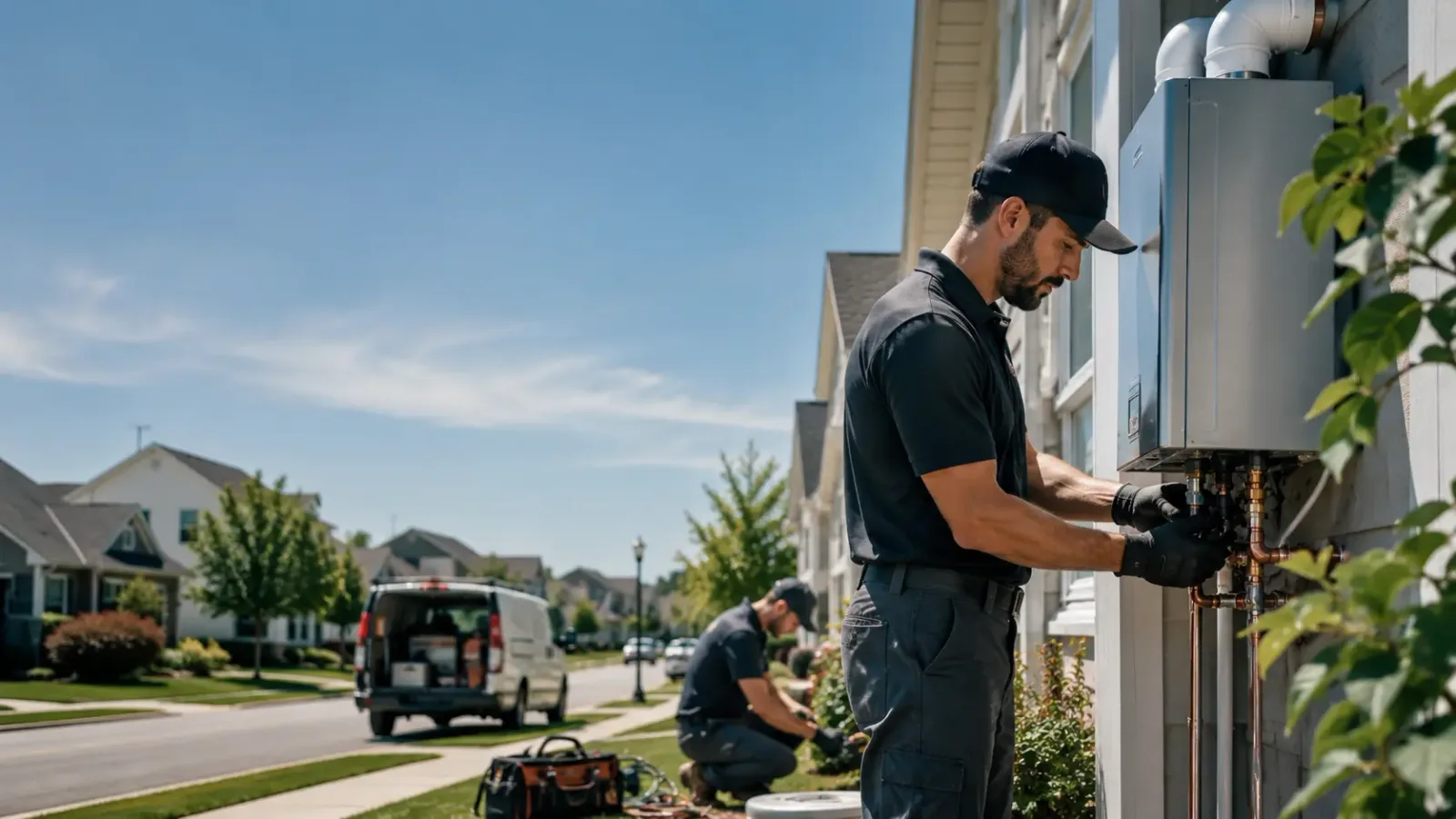 Tankless Water Heater Installation in Beach, ND